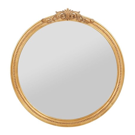 MIROIR ROND SONATE DORE 80X84 | DECO