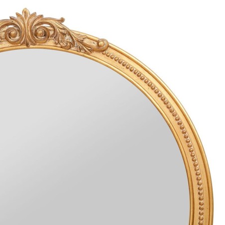 MIROIR ROND SONATE DORE 80X84 | DECO