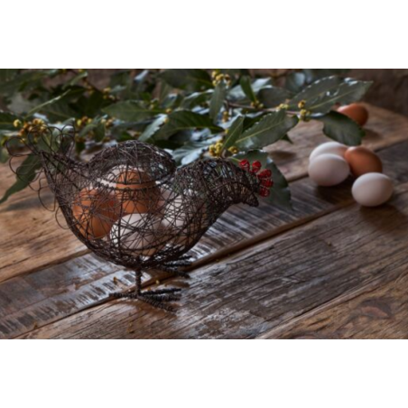 PANIER COQ CIMENT NR 28X13X18 | DECO