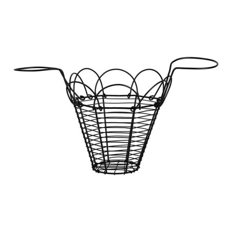 PANIER RESERVE NOIR D20XH30CM | DECO