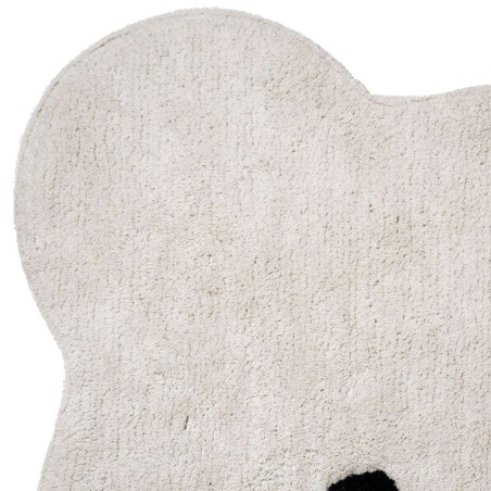 TAPIS OURS SONGE  BLC 100X105CM