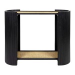 CONSOLE SAORI NOIR+NT 94X35H75 | MEUBLES