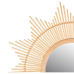 MIROIR SOLAIR NAT D60CM BAMBOU | DECO