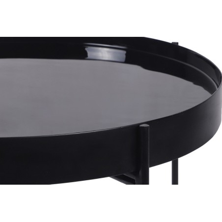 Table d'appoint avec plateau rond