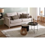 Table d'appoint avec plateau rond