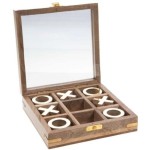 BOITE BOIS CLAIR TICTACTOE | DIVERS