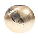 VASE ELISE ROND OR 33X35X15 | DECO