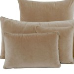 HOUSSE COUSSIN REFUGE BEIGE 45X45 | ARTS DE LA TABLE