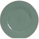 ASSIETTE PLATE INGRID SAUGE D27 | ARTS DE LA TABLE