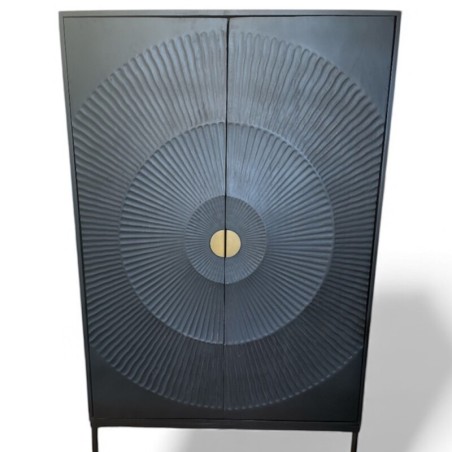 Armoire à 2 portes avec étagère 190x100x41 | MEUBLES