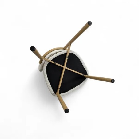 Chaise DALA tissu écru | ESPRIT COSY Dijon