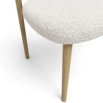 Chaise DALA tissu écru | ESPRIT COSY Dijon