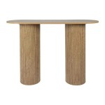 Console Saori naturel H81 cm de SEMA Design en bois naturel