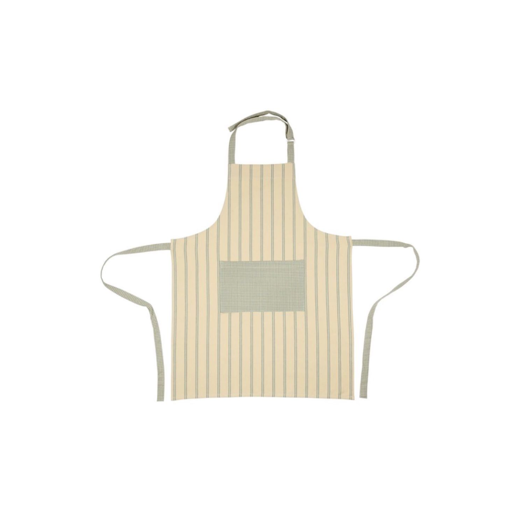 TABLIER CAMPAGNE SAUGE | ARTS DE LA TABLE