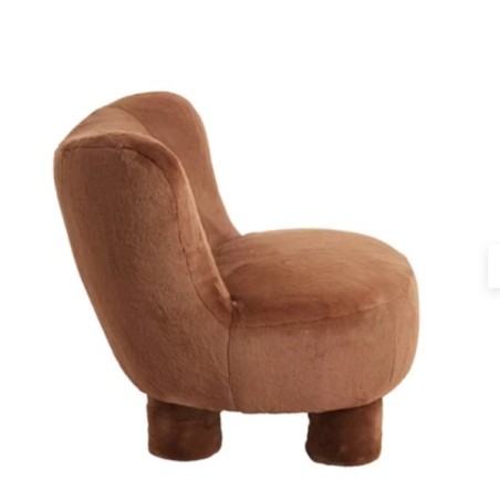 Fauteuil Kamovu marron 79x76xH77 cm – Light & Living