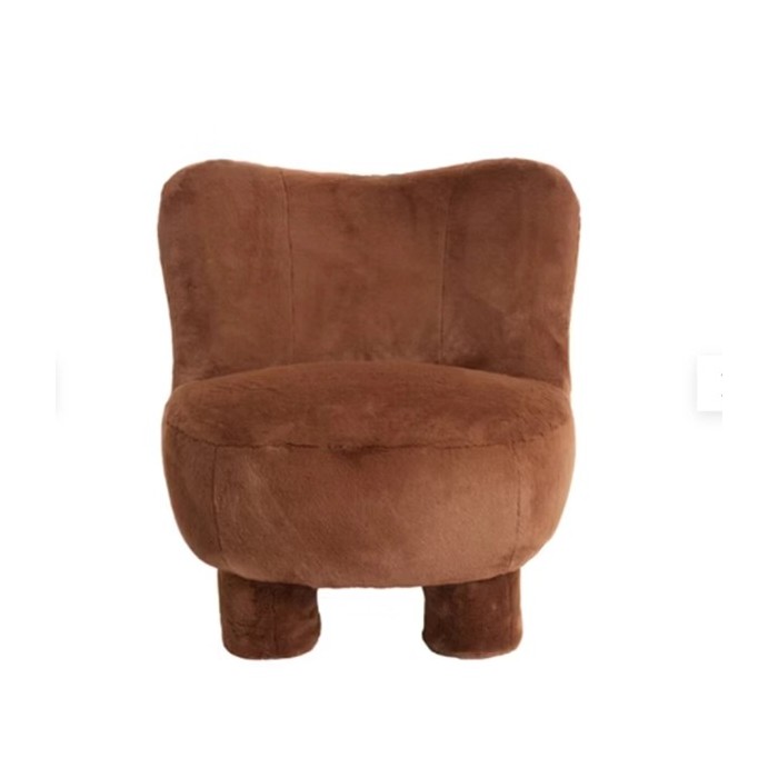 Fauteuil Kamovu marron 79x76xH77 cm – Light & Living
