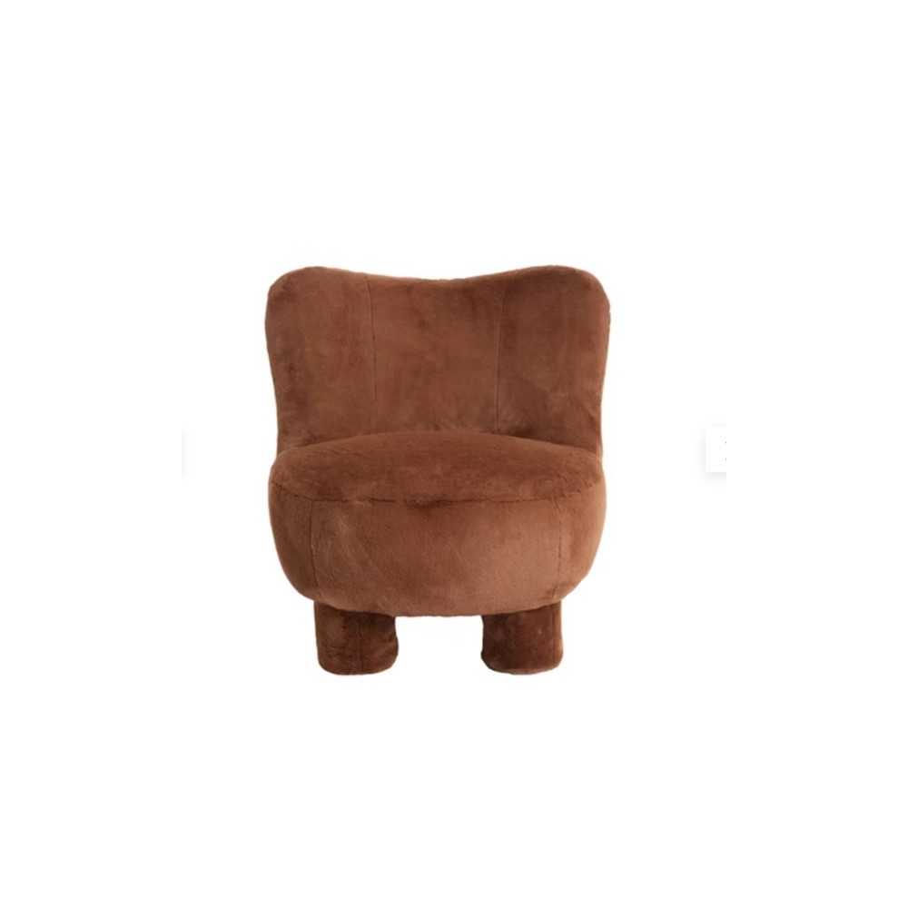 Fauteuil Kamovu marron 79x76xH77 cm – Light & Living