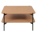 Table basse Easy en chêne naturel 70x74xH37 cm – ProLiving
