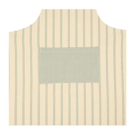 TABLIER CAMPAGNE SAUGE | ARTS DE LA TABLE