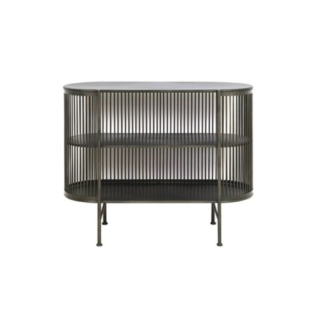 Cabinet ouvert Yinthe noir 100x40xH80 cm – Light & Living