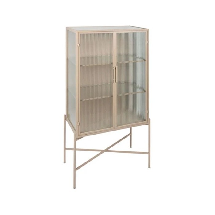 Cabinet 3 niveaux Lery ivoire 70x35xH140 cm – Côté Table