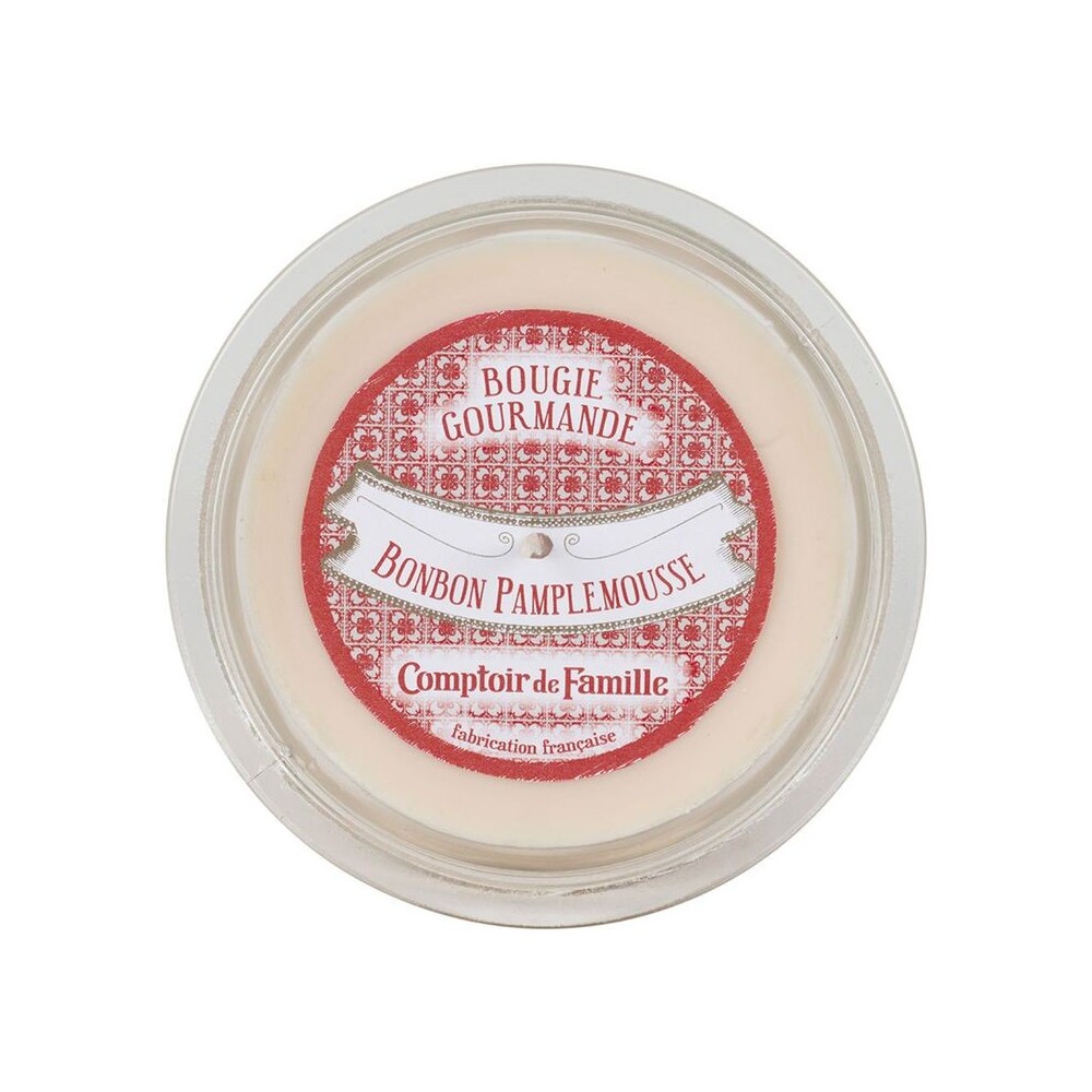 BOUGIE GOURM BONB PAMPLEM 220G | BOUGIES