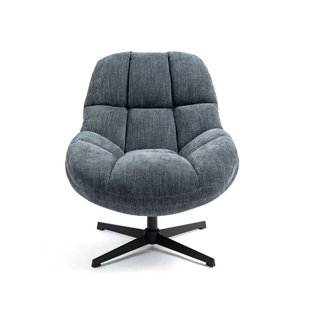 FAUTEUIL PIVOTANT MOLTO TERRACOTTA | CANAPE-FAUTEUIL