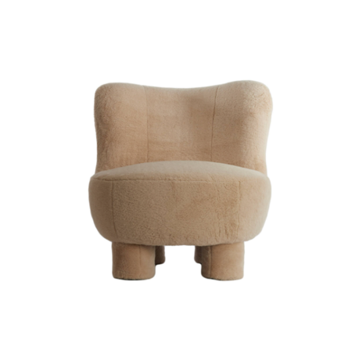 Fauteuil Kamovu beige 79x76xH77 cm – Light & Living