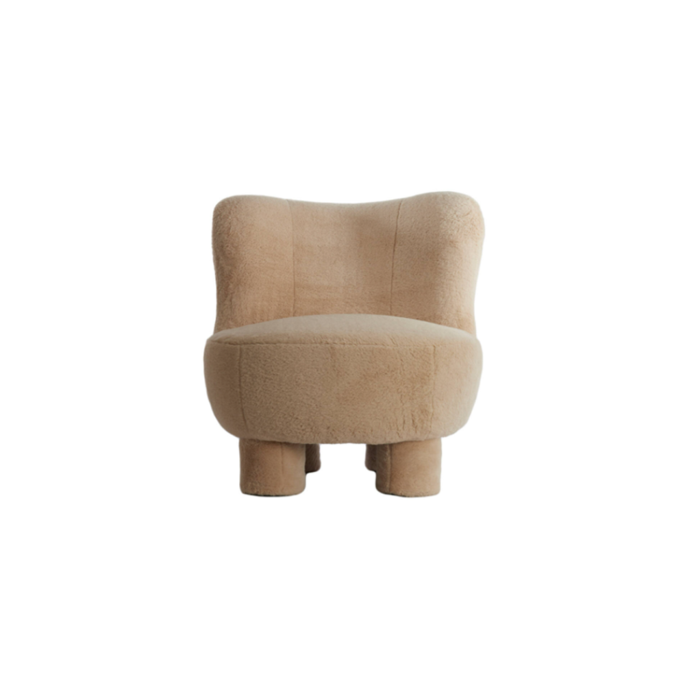 Fauteuil Kamovu beige 79x76xH77 cm – Light & Living
