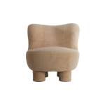 Fauteuil Kamovu beige 79x76xH77 cm – Light & Living
