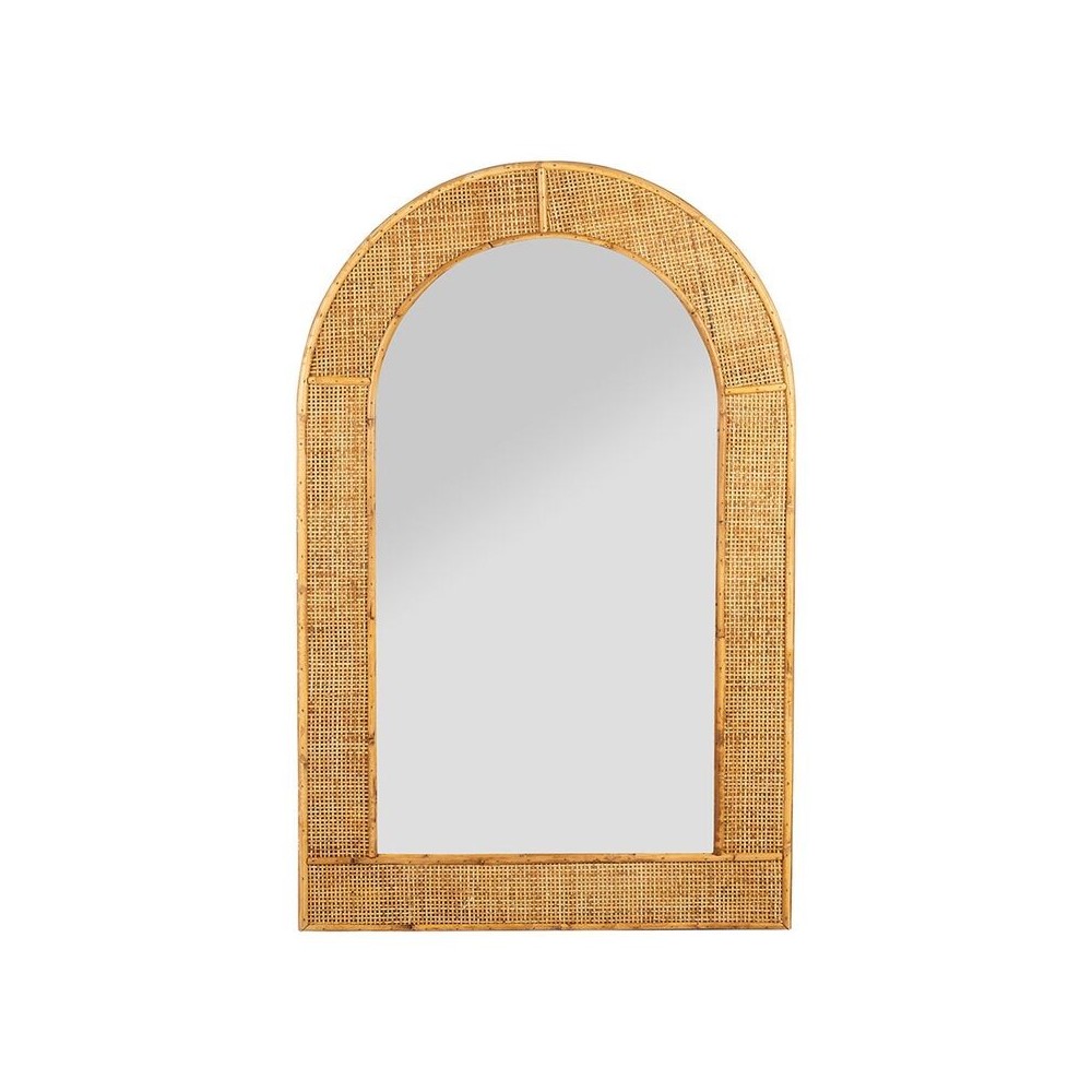 MIROIR TAMBA ROTIN NATUREL 60X94.5CM | DECO